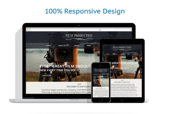 Video Lab Responsive Website Template #50751