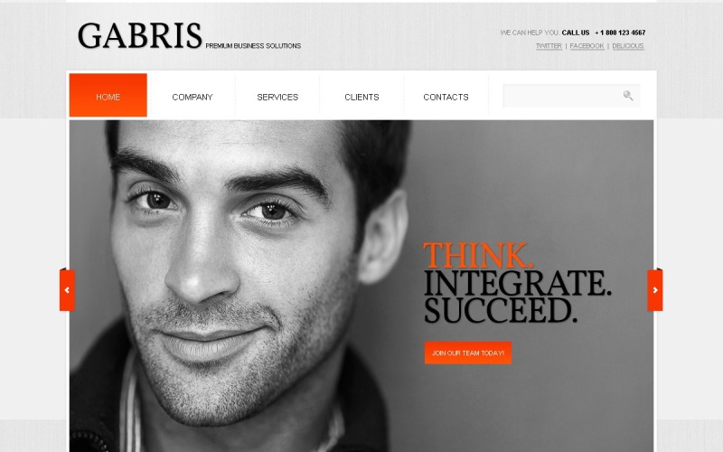 Consulting PSD Template