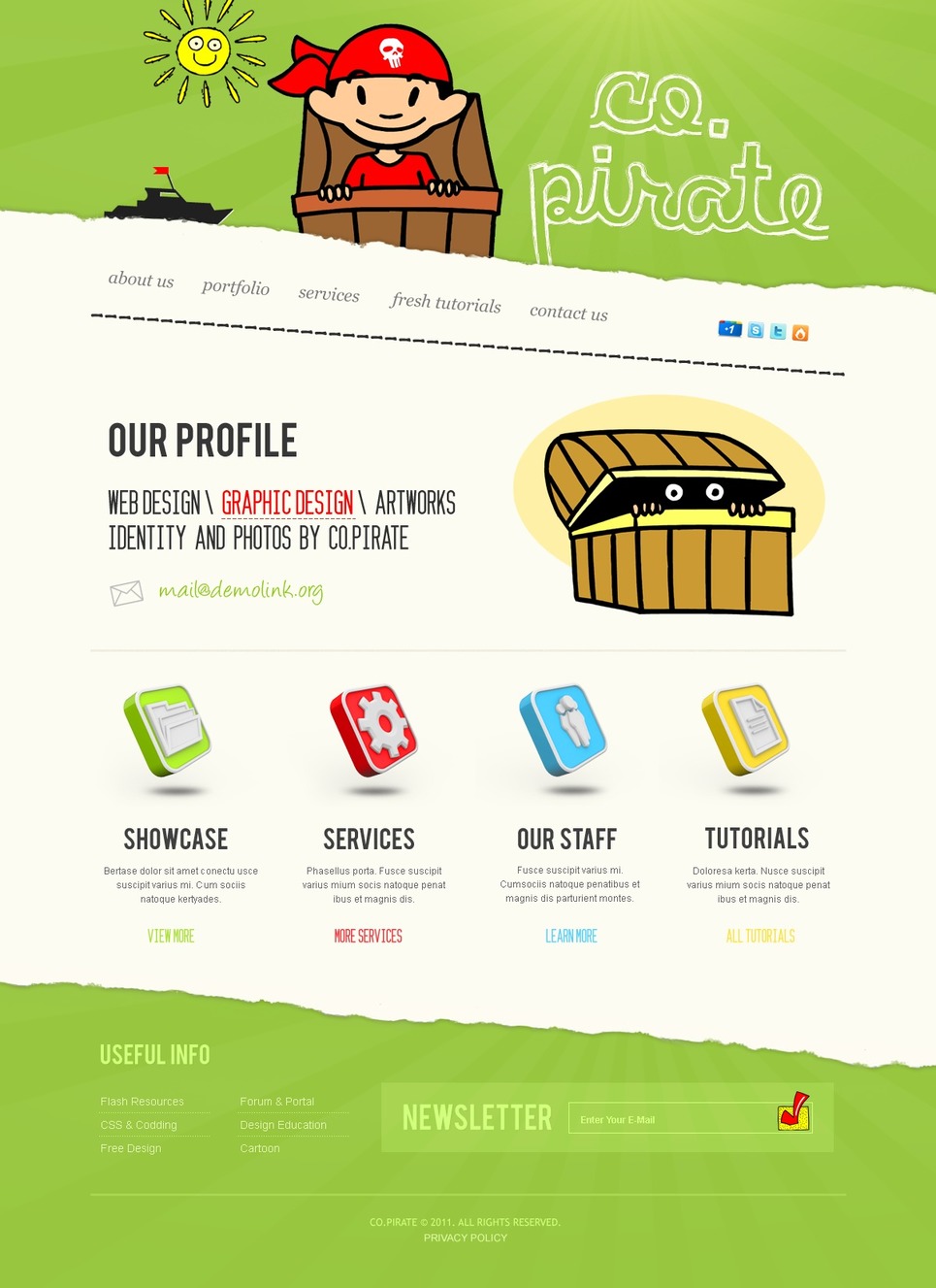 Design Studio PSD Template New Screenshots BIG