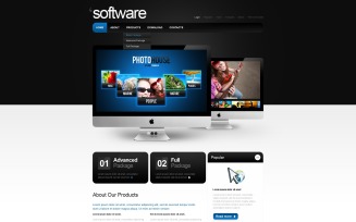 Software Company PSD Template