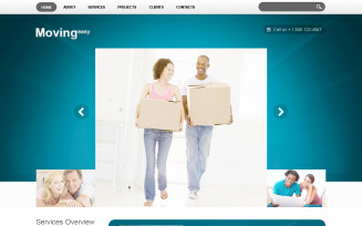 Moving Company PSD Template