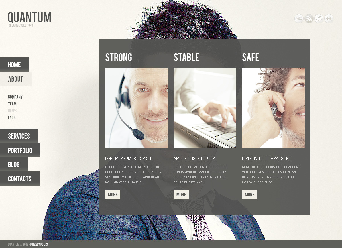 Фотошоп для веб дизайнера. PSD шаблоны. PSD макет профиля клиента. Конкурс PSD шаблон.