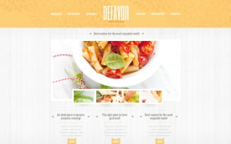 Cafe and Restaurant PSD Template