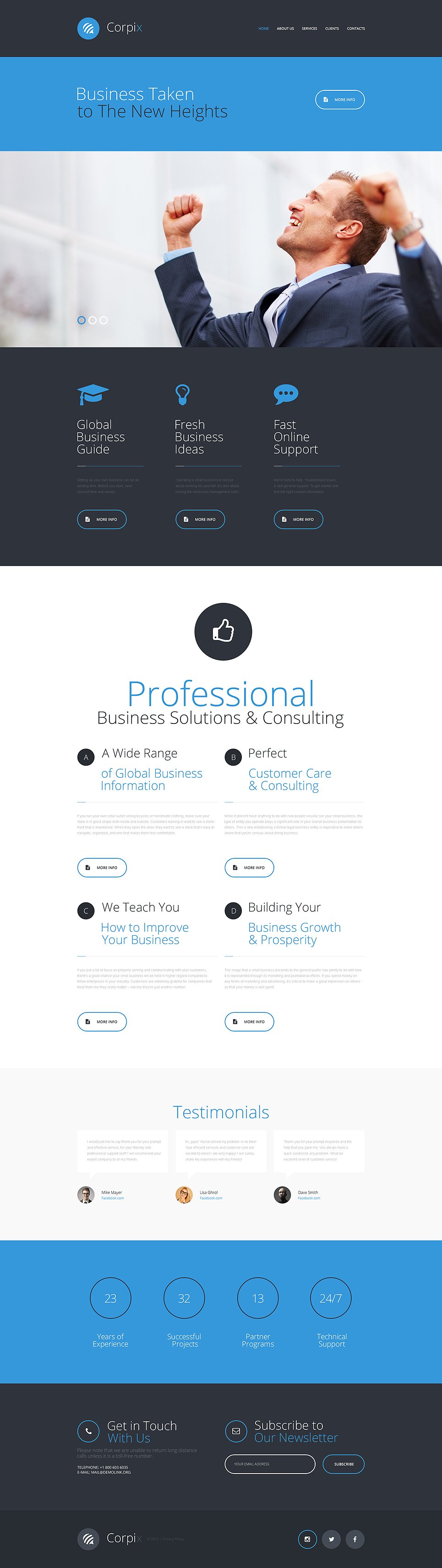 Business Firm Web Template