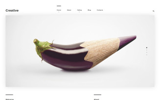 Creative WordPress Theme
