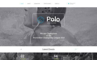 Polo Website Template