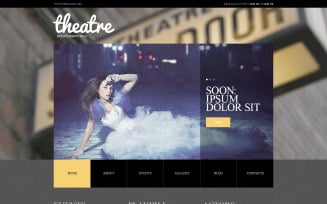Theater PSD Template