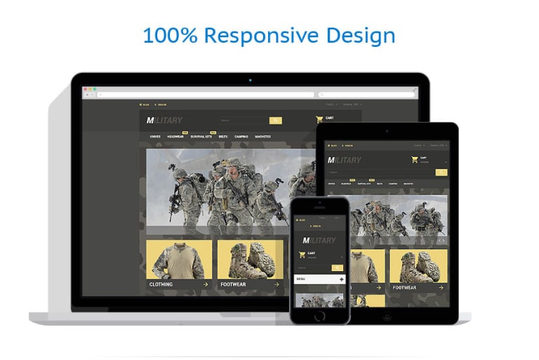 Military PrestaShop Theme