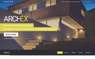 Architecture Responsive Website Template