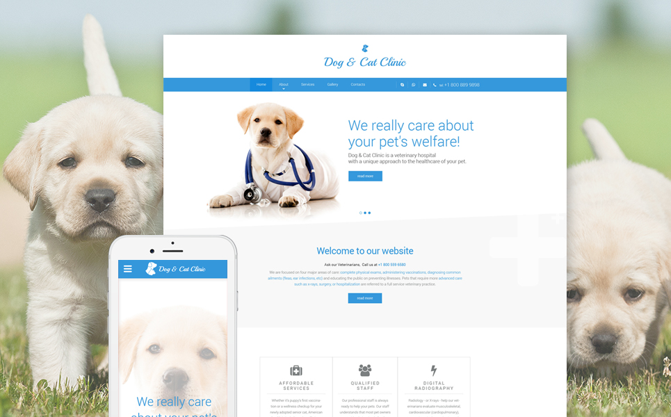 Pet Sitting Web Template