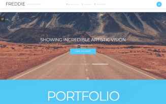 Freddie Joomla Template