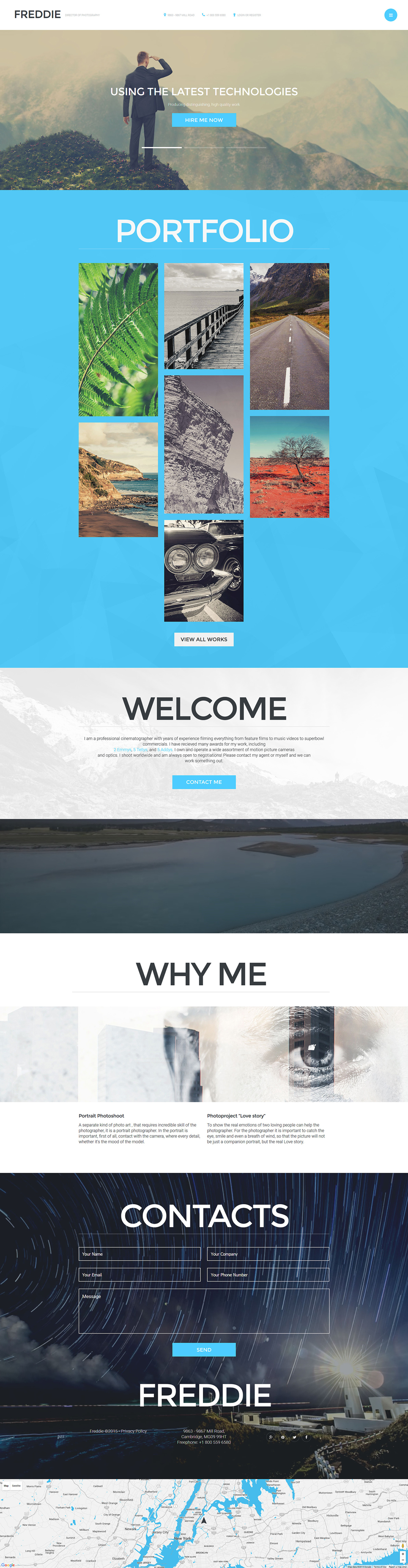 Freddie Joomla Template New Screenshots BIG