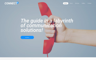 ISP Responsive Website Template