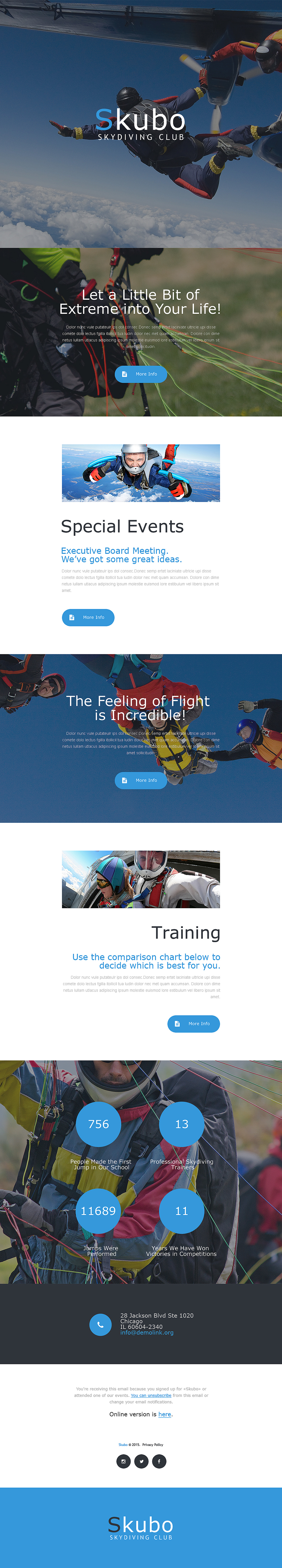 Responsive Newsletter Template New Screenshots BIG