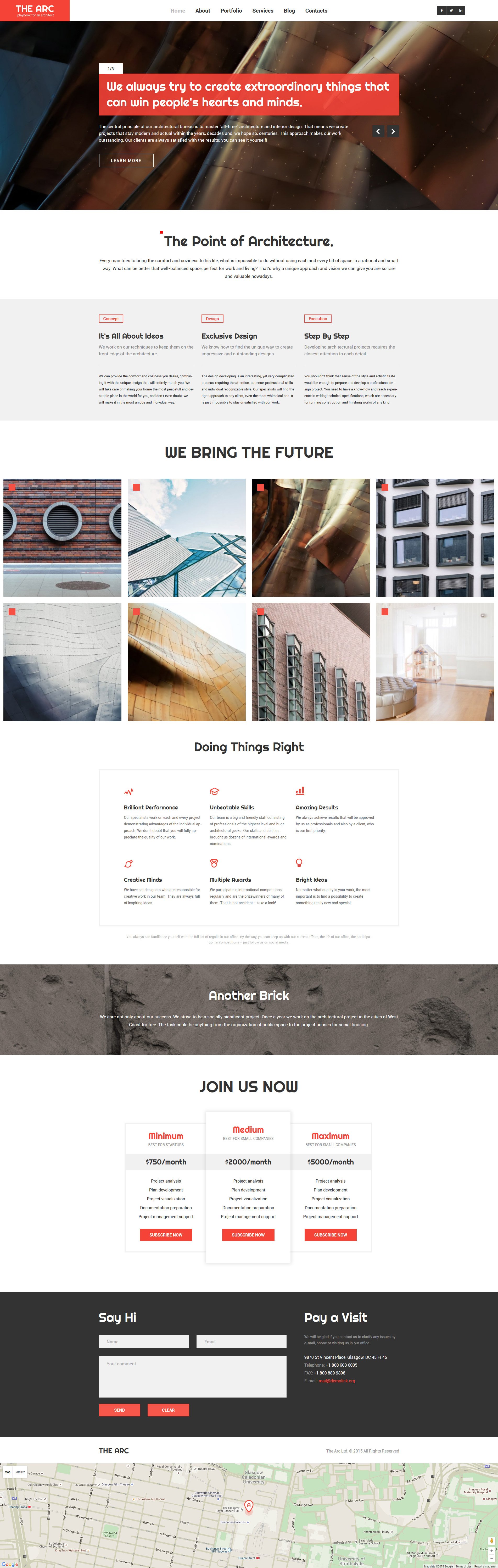 Reszponzív Construction Company Responsive WordPress Theme WordPress sablon 57688