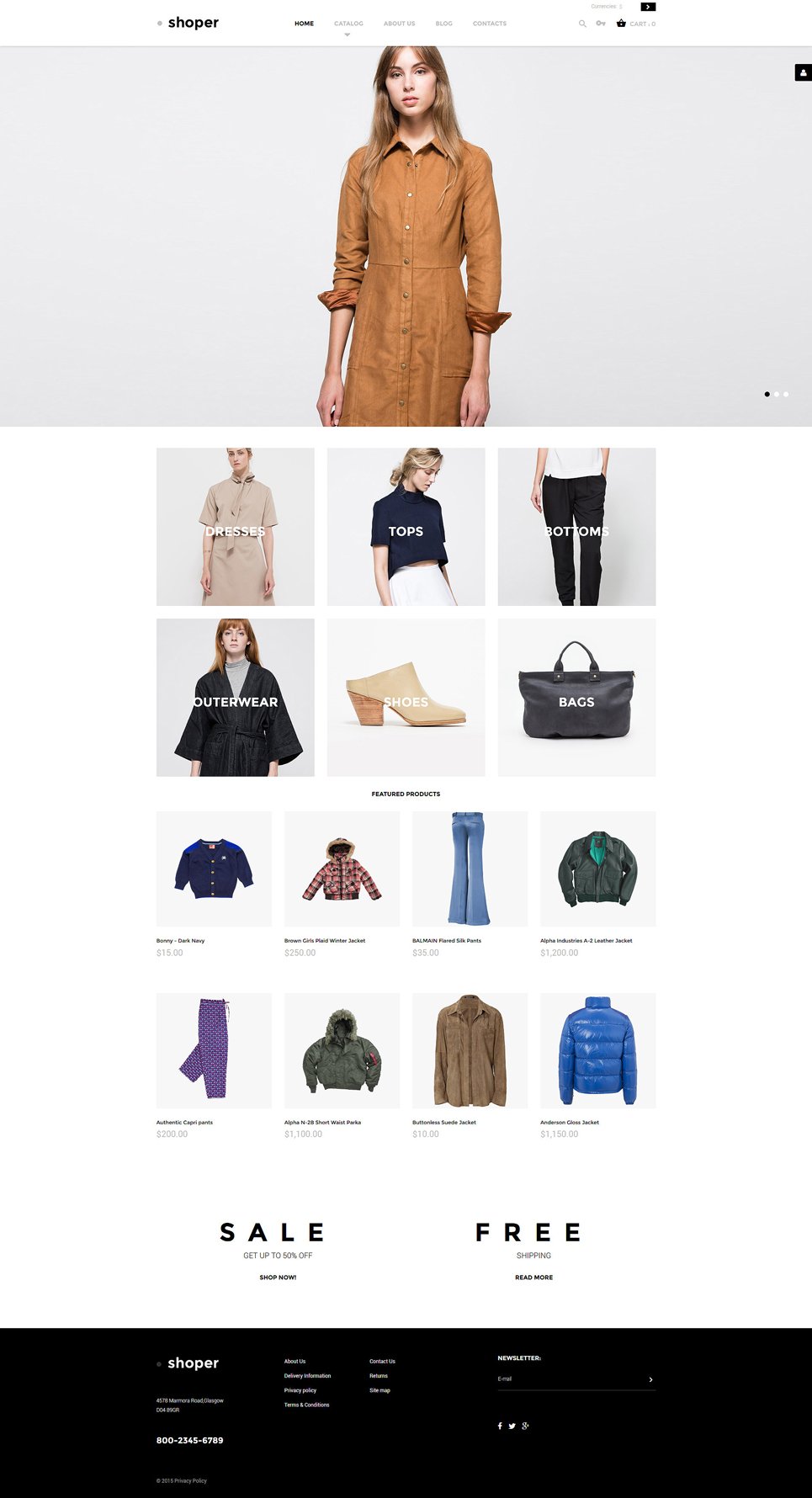 Shoper VirtueMart Template New Screenshots BIG