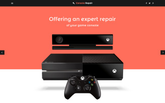 Video Games Website Template