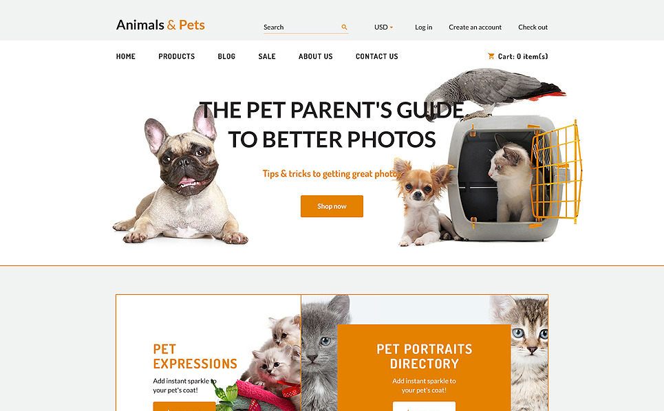 Pet Store Shopify Theme