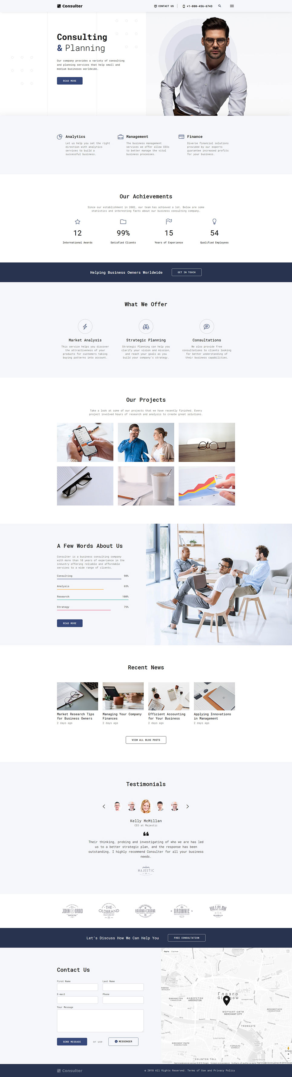 Business Responsive Website Template New Screenshots BIG
