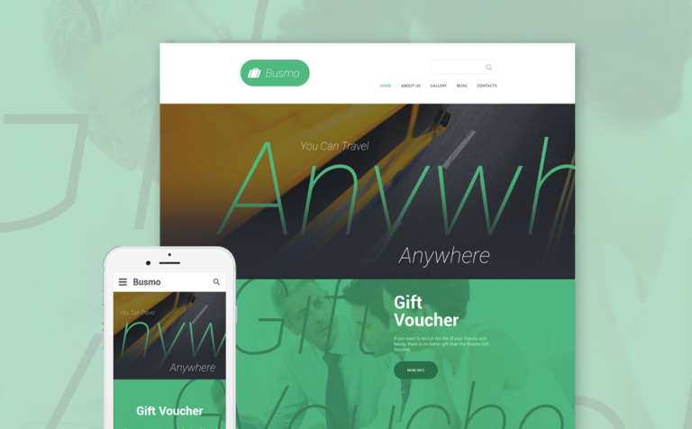 Busmo - Taxi Service Responsive Bootstrap Website Template Big Screenshot Busmo - Taxi Service Responsive Website Template New Screenshots BIG