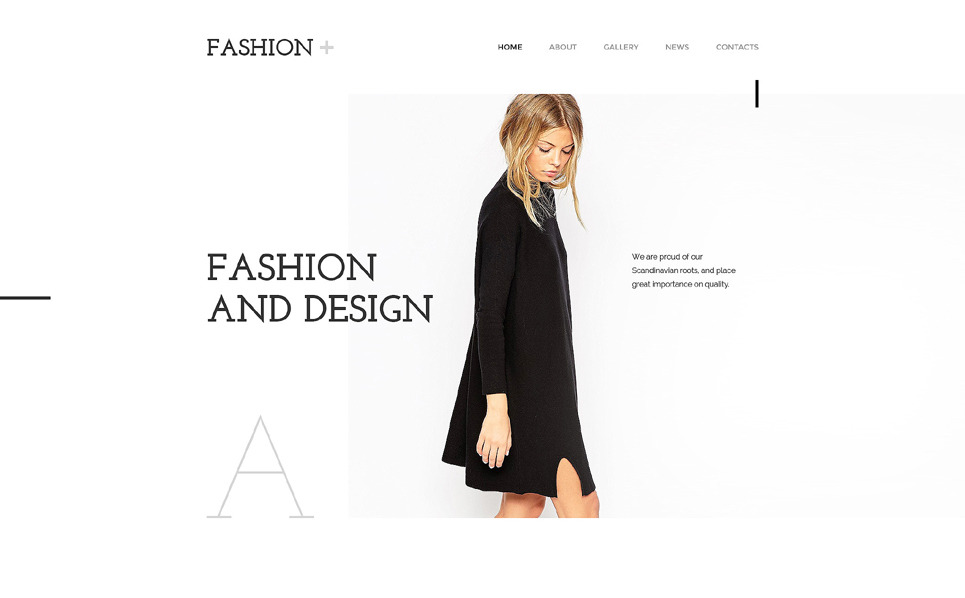 Fashion Website Template