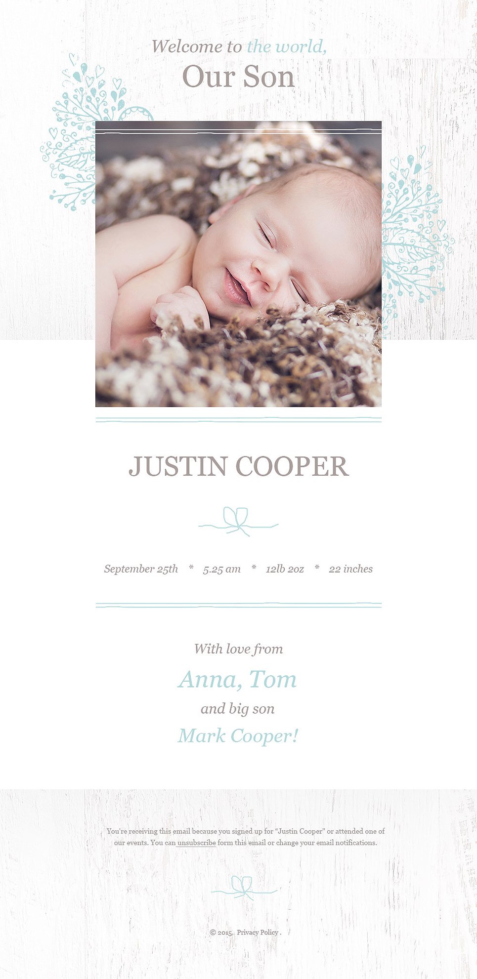 Newborn Responsive Newsletter Template New Screenshots BIG