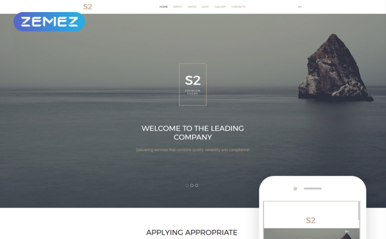 S2 Business Company Responsive Joomla Theme Big Screenshot S2 Business Company Joomla Template New Screenshots BIG