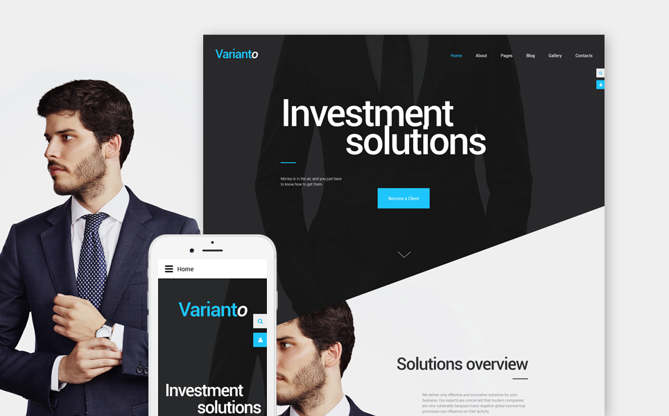 Varianto Joomla Template New Screenshots BIG