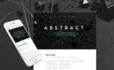 Abstract - Business Responsive Bootstrap Template Web Screenshot Pequeno Abstract - Business Responsive Template Web №57873