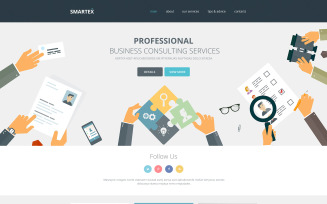 Business & Services Responsive Website Template