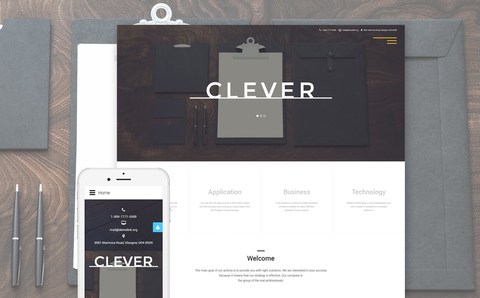 Business Responsive Joomla Template New Screenshots BIG
