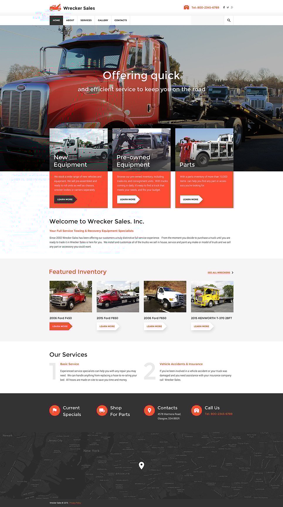 Car Responsive Website Template New Screenshots BIG