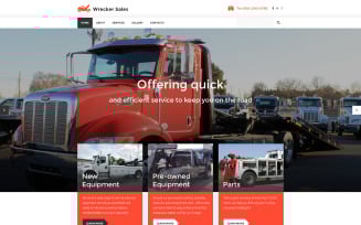 Car Responsive Website Template