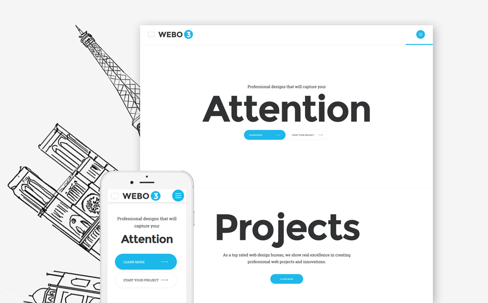 Design Studio Responsive Website Template New Screenshots BIG