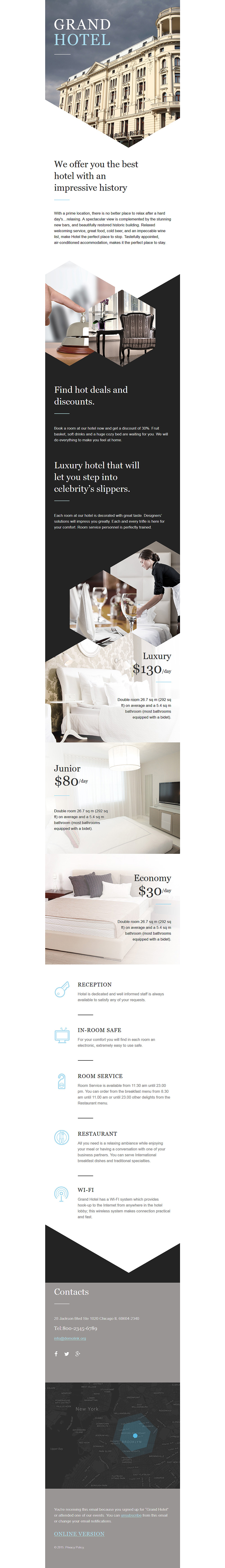 Hotels Responsive Newsletter Template New Screenshots BIG