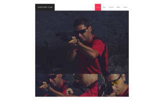 Shooting Responsive Website Template