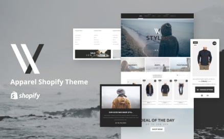 Apparel Responsive Clean Design Shopify Theme