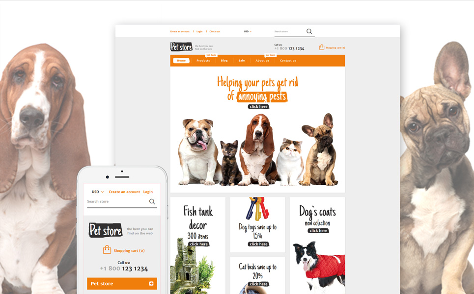 Animals  Pets Shopify Theme New Screenshots BIG