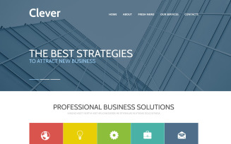Business & Services Responsive Website Template