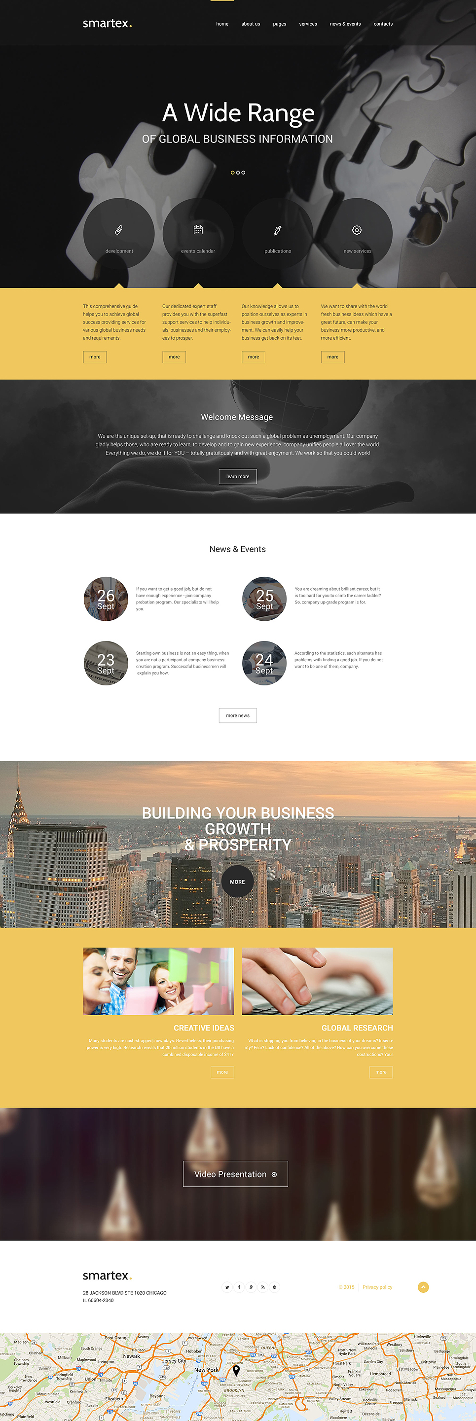Business Responsive Joomla Template New Screenshots BIG