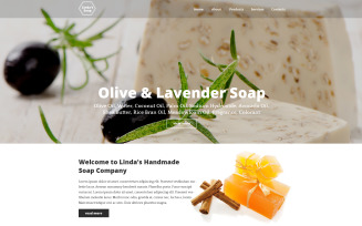 Crafts Responsive Website Template
