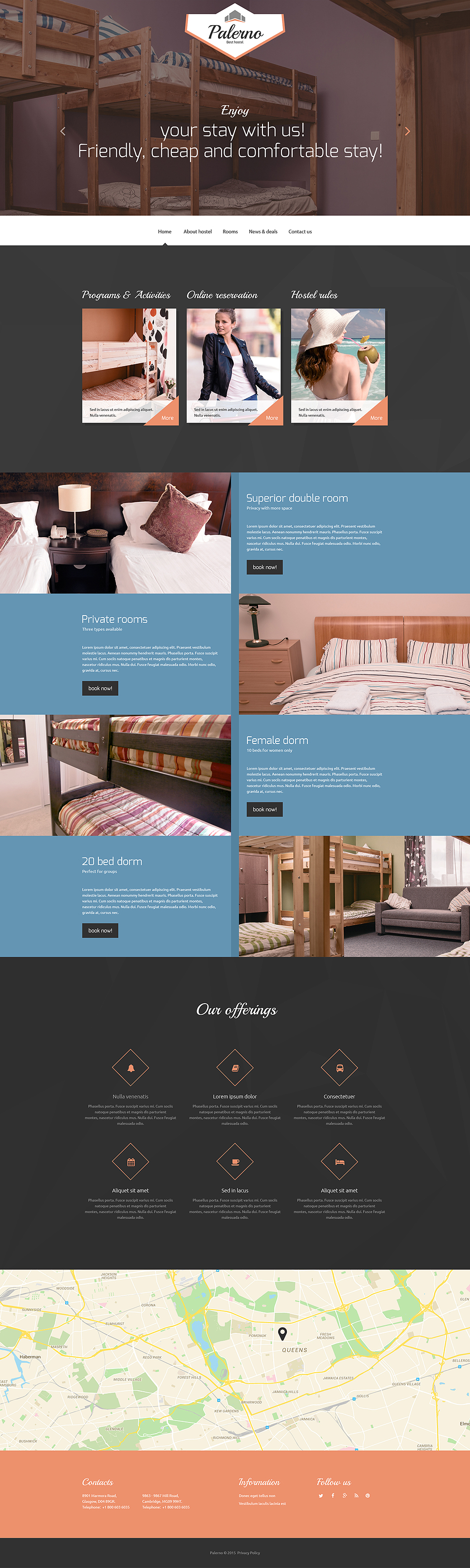 Hotels Responsive Website Template New Screenshots BIG