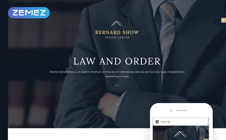 Lawyer Bootstrap Joomla Template Big Screenshot Lawyer Joomla Template New Screenshots BIG