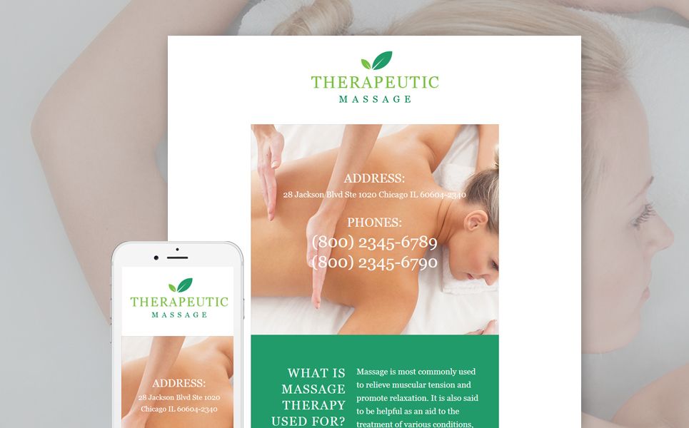 Massage Salon Responsive Newsletter Template New Screenshots BIG