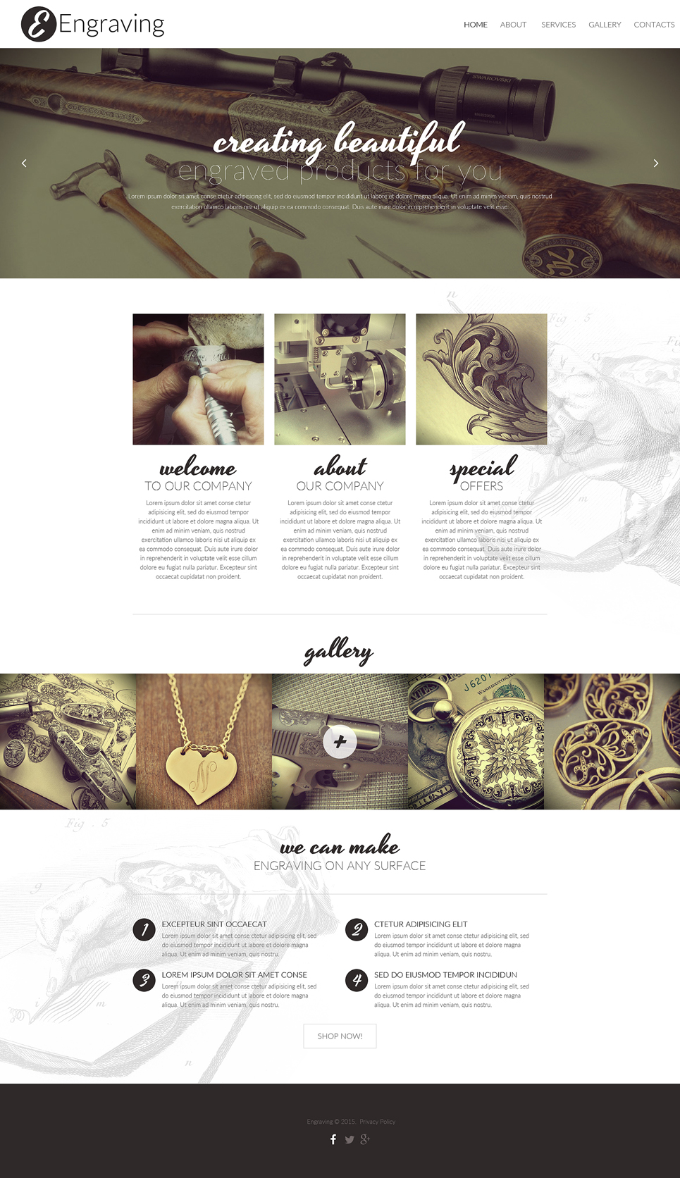 Print Shop Responsive Website Template New Screenshots BIG