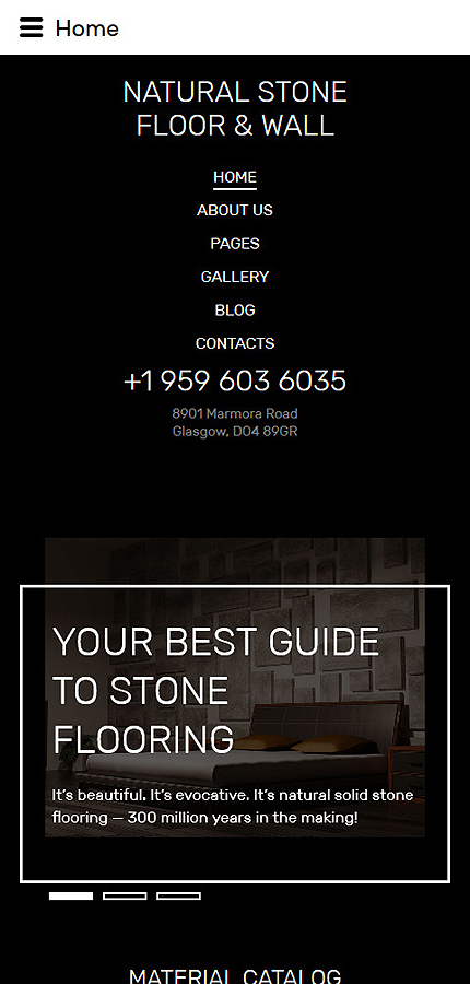 Smartphone Layout 1