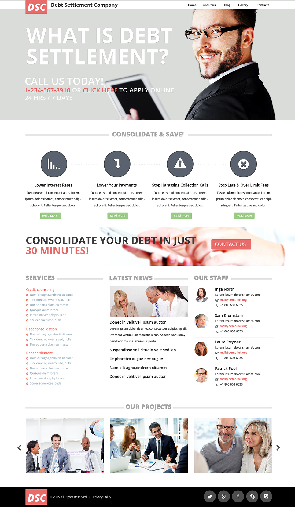 Business Responsive Website Template New Screenshots BIG