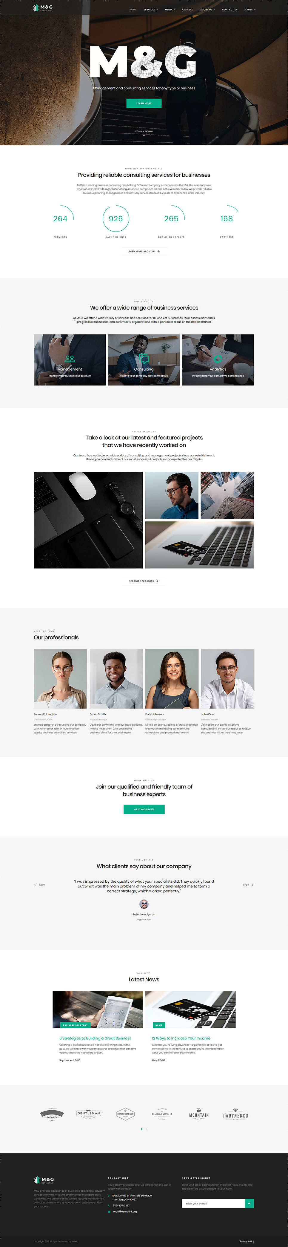 Corporational Inc. Website Template New Screenshots BIG
