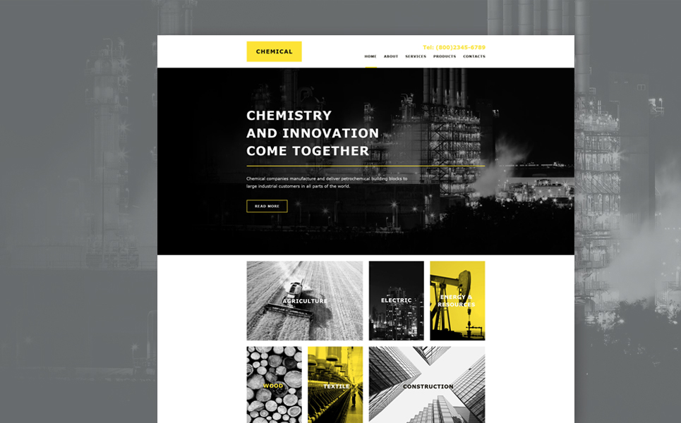 Industrial Muse Template New Screenshots BIG