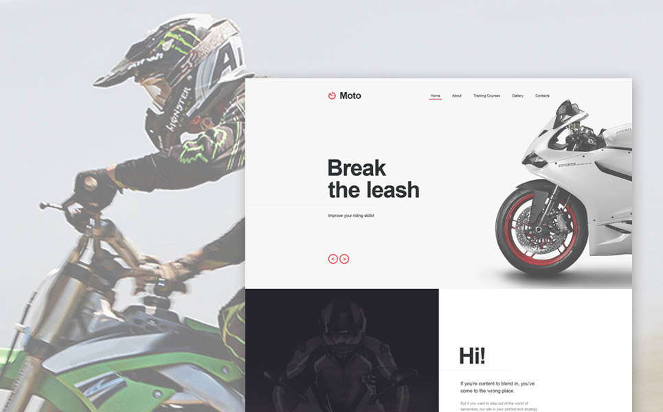 Motor Sports Muse Template New Screenshots BIG